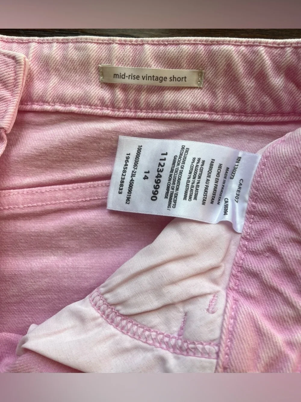 Wrangler Shorts Mid Rise - Picture 8 of 8